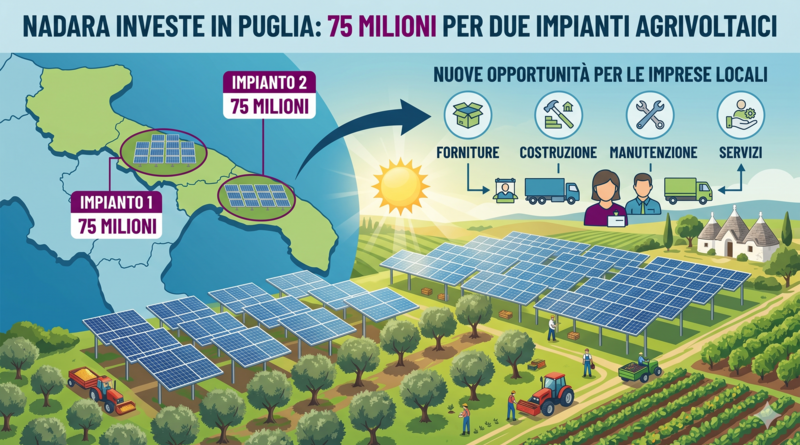Nadara lancia in Puglia il primo Contractor Open Day: nuove opportunità di sviluppo sostenibile per l’economia e le imprese del territorio
